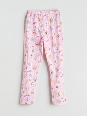 Pijama Takım PEMBE BASKILI