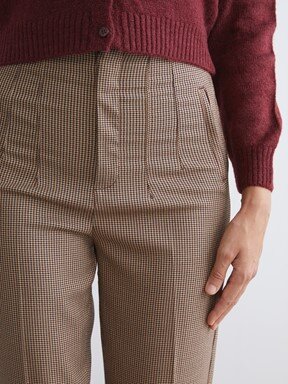 Pantolon KAHVERENGİ EKOSELİ