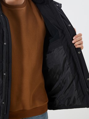 Şişme Mont YENİ SİYAH