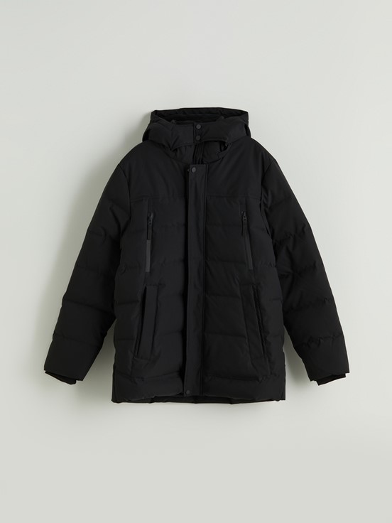 Şişme Mont YENİ SİYAH