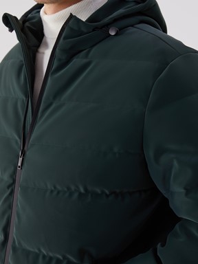 Şişme Mont ZÜMRÜT YEŞİLİ