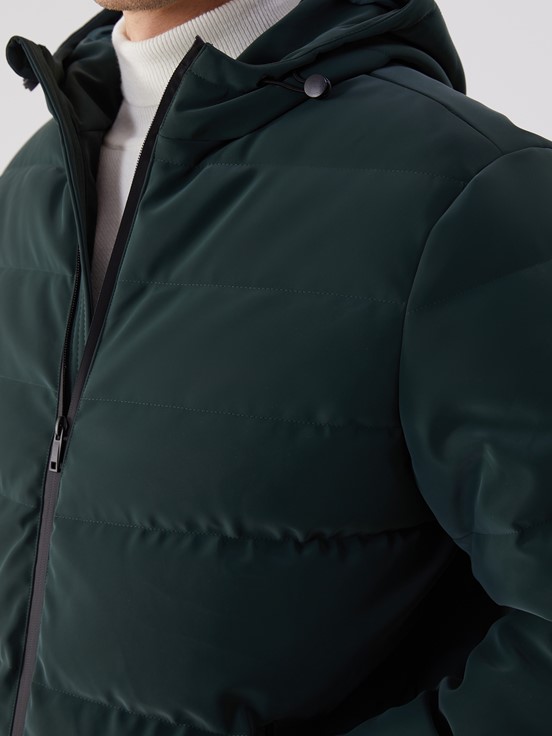 Şişme Mont ZÜMRÜT YEŞİLİ