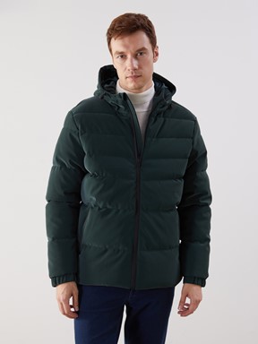 Şişme Mont ZÜMRÜT YEŞİLİ