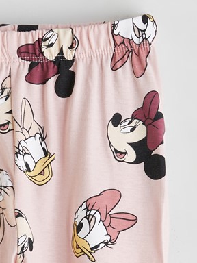 Pijama Takım PEMBE BASKILI