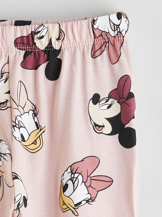 Pijama Takım PEMBE BASKILI