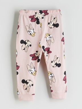 Pijama Takım PEMBE BASKILI
