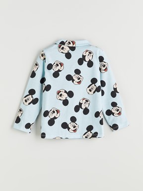 Pijama Takım MAVİ BASKILI