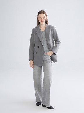 Blazer Ceket GRİ