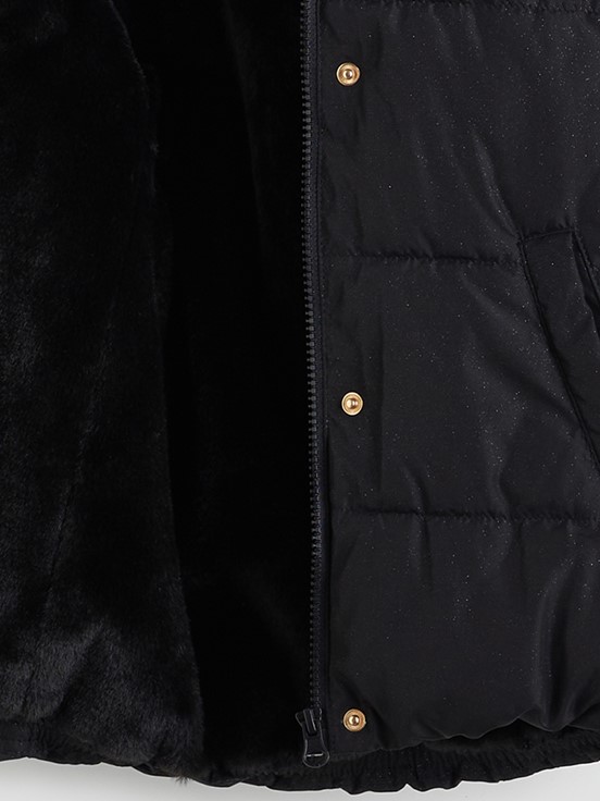 Şişme Mont YENİ SİYAH