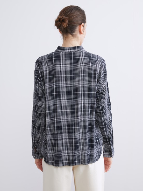 Gömlek SİYAH EKOSELİ