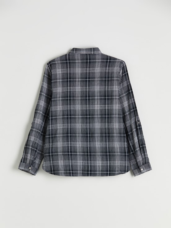 Gömlek SİYAH EKOSELİ