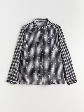 Gömlek AÇIK GRİ BASKILI