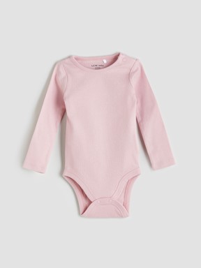 Çıtçıtlı Body BEJ BASKILI