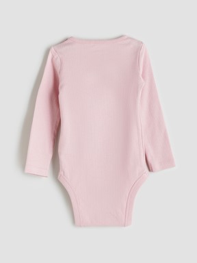 Çıtçıtlı Body BEJ BASKILI