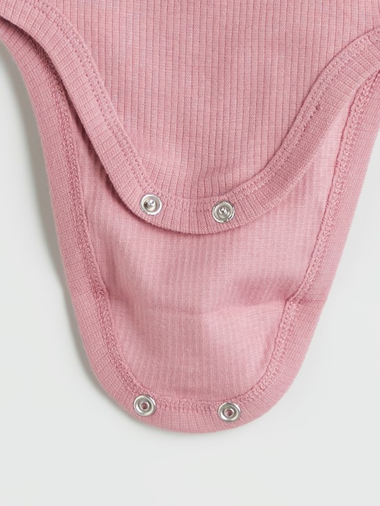 Çıtçıtlı Body PEMBE