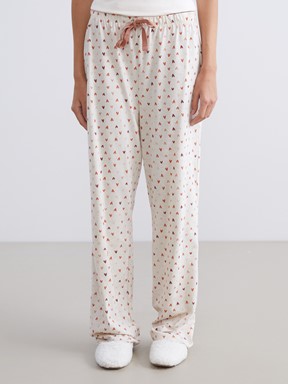 Pijama Alt BEJ MELANJ BASKILI