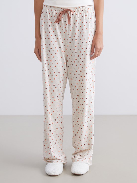 Pijama Alt BEJ MELANJ BASKILI