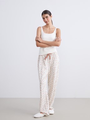 Pijama Alt BEJ MELANJ BASKILI