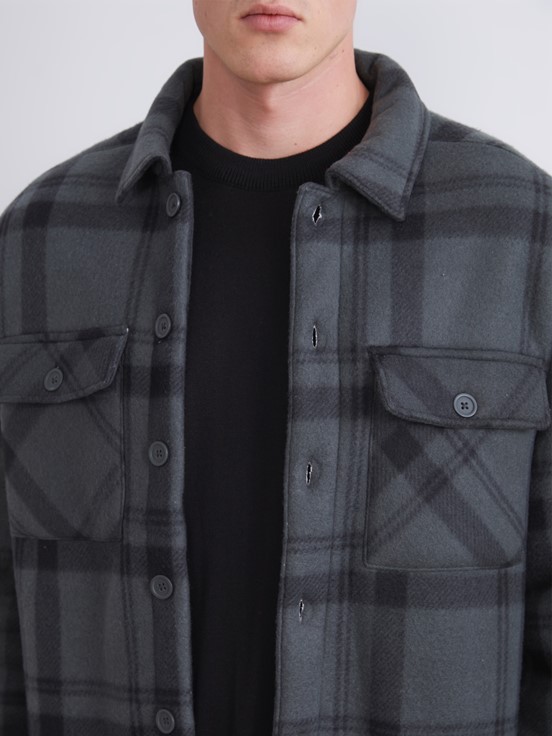 Gömlek Ceket HAKİ EKOSELİ