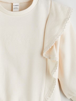 Sweatshirt KREM RENGİ