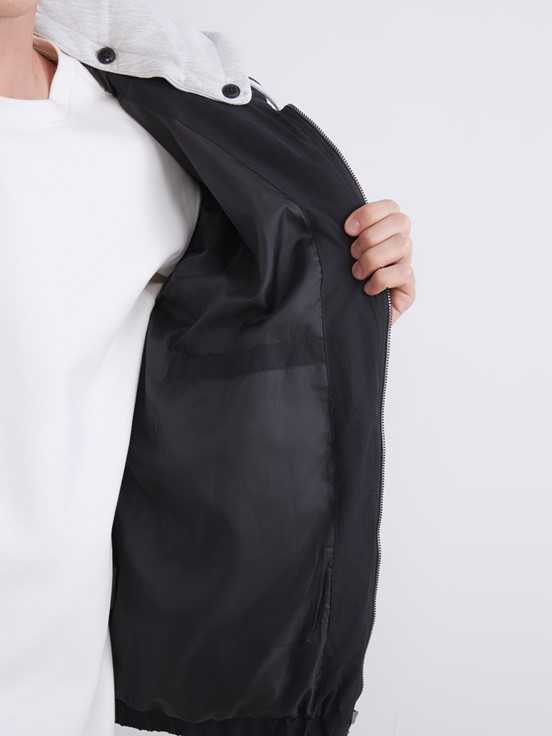 Şişme Mont YENİ SİYAH