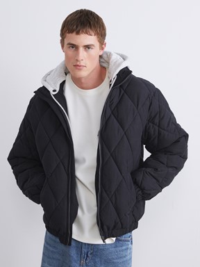 Şişme Mont YENİ SİYAH