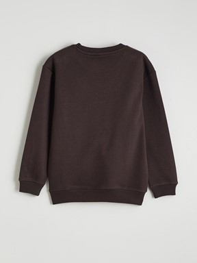 Sweatshirt KOYU KAHVERENGİ