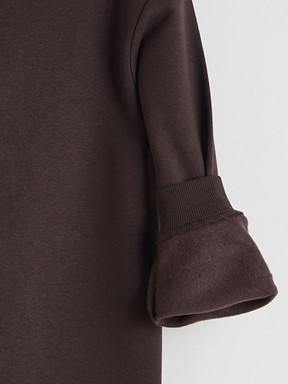 Sweatshirt KOYU KAHVERENGİ