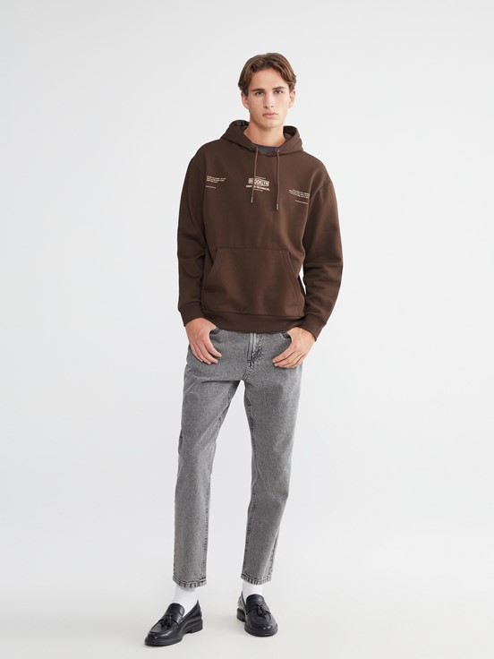 Hoodie KOYU KAHVERENGİ