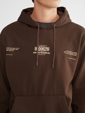 Hoodie KOYU KAHVERENGİ