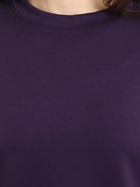 Tişört KOYU MOR