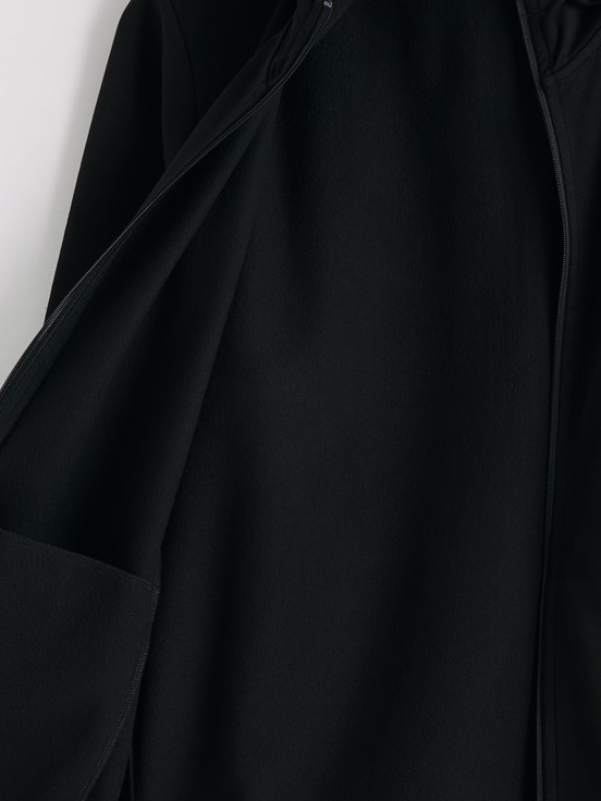 Fermuarlı Sweatshirt YENİ SİYAH