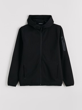 Fermuarlı Sweatshirt YENİ SİYAH