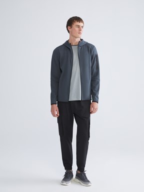 Fermuarlı Sweatshirt KOYU GRİ