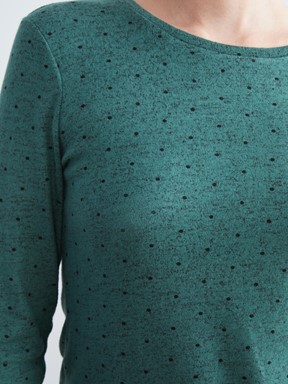 Tişört YEŞİL BASKILI