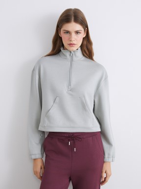 Sweatshirt MAT YEŞİL