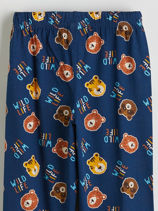 Pijama Takım LACİVERT