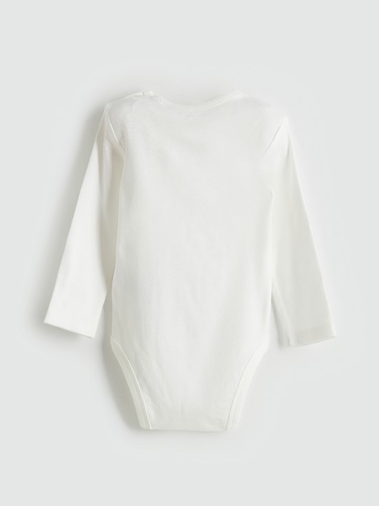 Çıtçıtlı Body EKRU