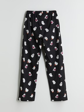 Pijama Takım SİYAH BASKILI