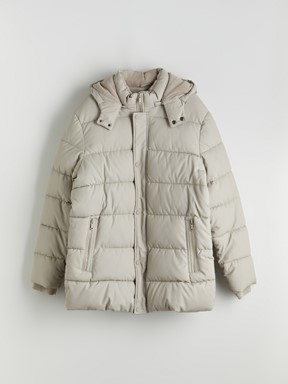 Şişme Mont TAŞ RENGİ