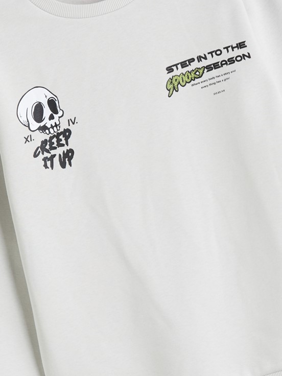 Sweatshirt TAŞ RENGİ
