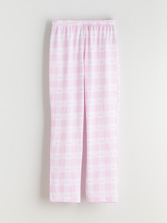 Pijama Takım OPTİK BEYAZ BASKILI