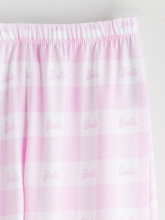 Pijama Takım OPTİK BEYAZ BASKILI