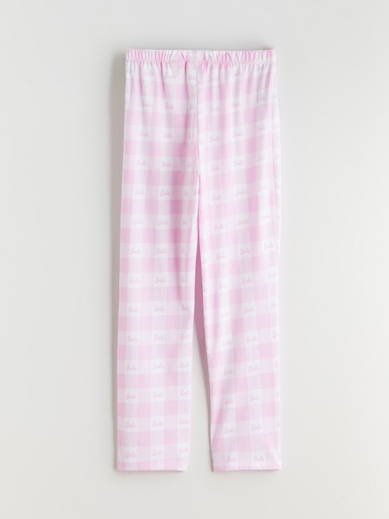 Pijama Takım OPTİK BEYAZ BASKILI