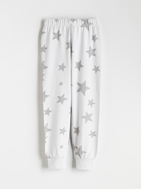 Pijama Takım AÇIK GRİ BASKILI