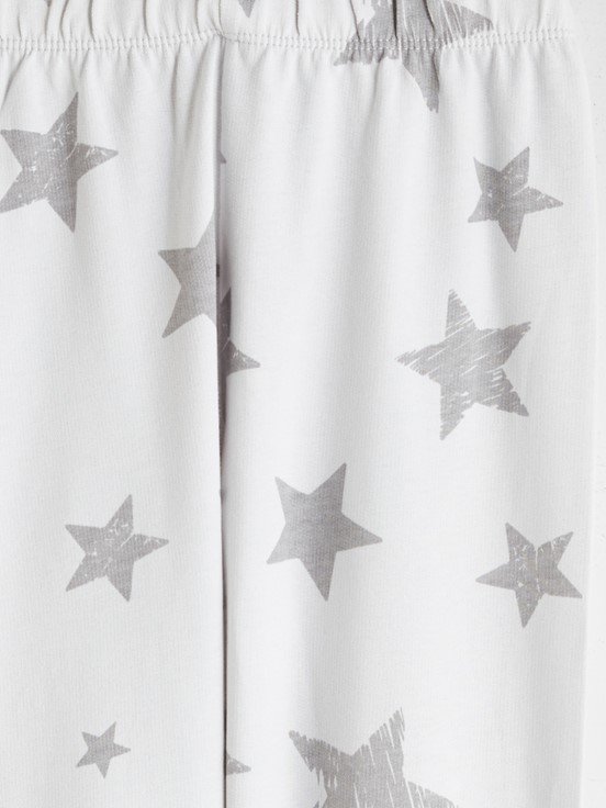Pijama Takım AÇIK GRİ BASKILI