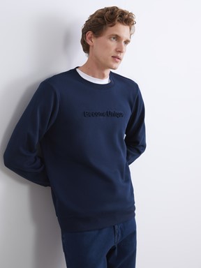 Sweatshirt TAŞ RENGİ MELANJ