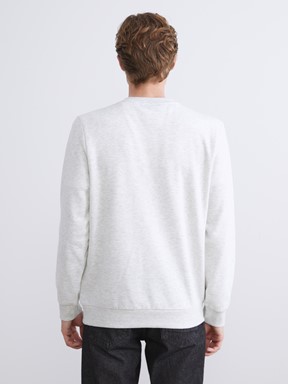 Sweatshirt TAŞ RENGİ MELANJ