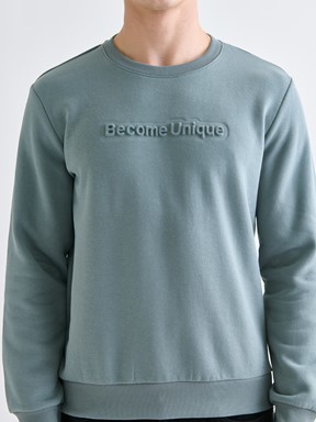 Sweatshirt MAT YEŞİL