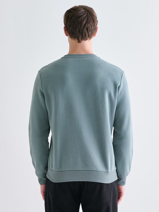 Sweatshirt MAT YEŞİL